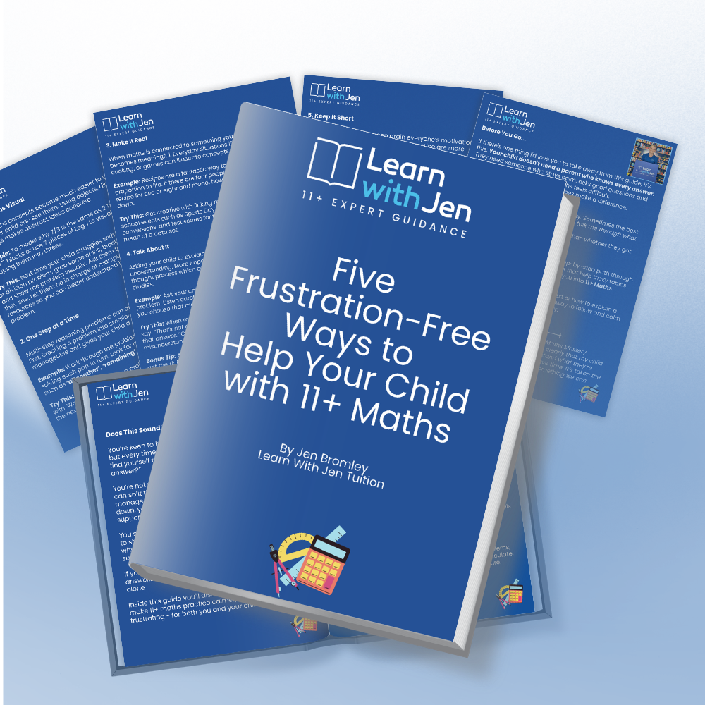 5 frustration free ways to help your child with 11+ maths